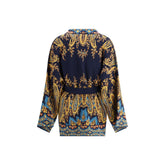 Etro Multicolor Cotton Cardigan